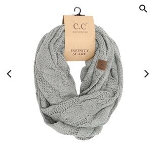 NWT C.C Cable Knit Infinity Scarf